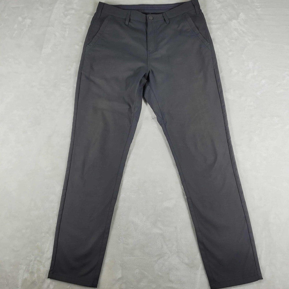 Jack Archer Pants Men's 30x30 Gray Performance Stretch Tech Chino Travel Golf